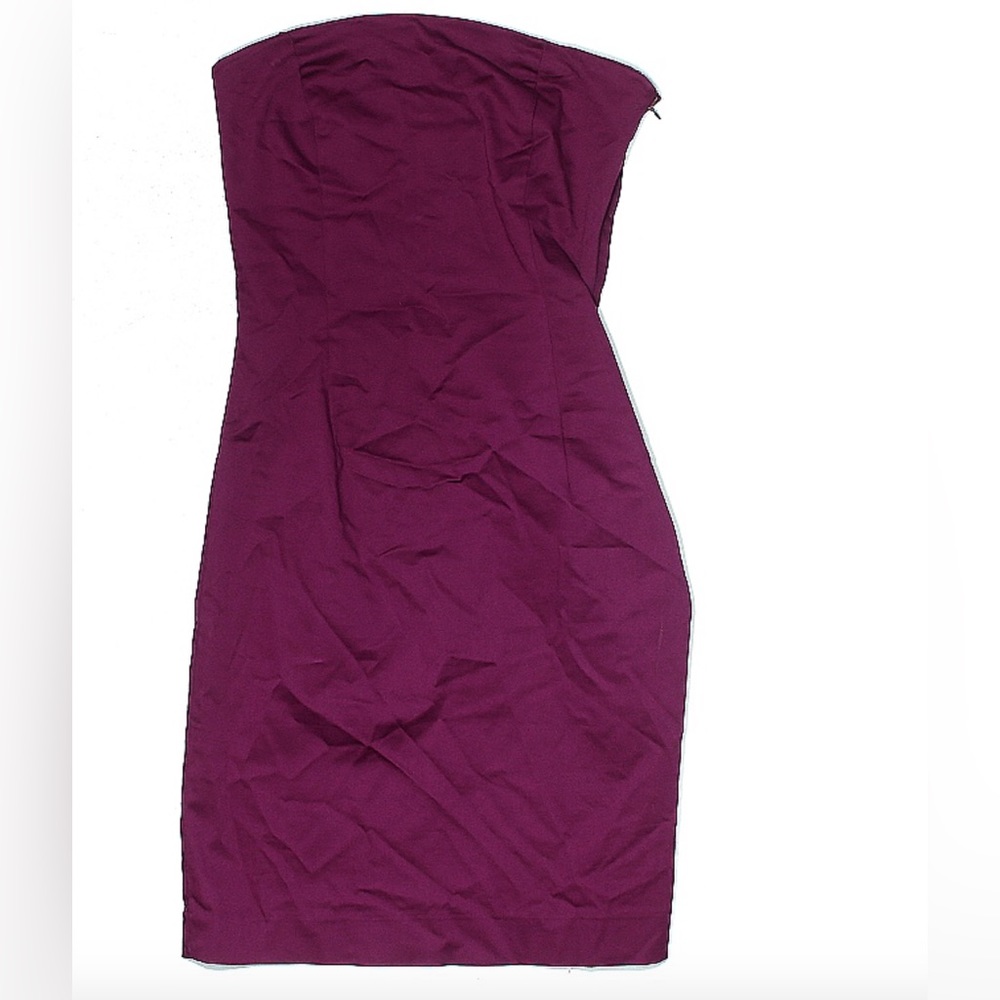 purple strapless party ESPRIT dress